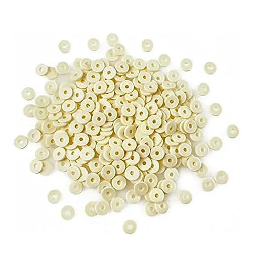 Louttary Flache, Runde Abstandsperlen, 12500 Stück, 6 Mm, für die Herstellung Von Armbändern, Halsketten, Ohrringen, Zubehör, DIY, Handgefertigtes von Louttary