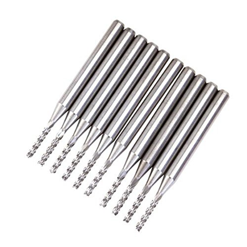 Louttary Hartmetall-Fräser, 1,5 mm, 10 Stück von Louttary