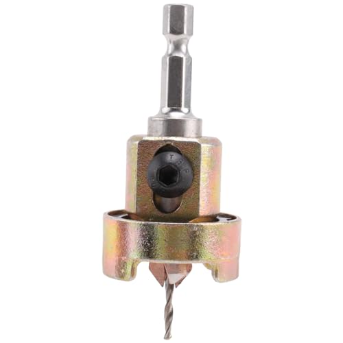 Louttary Holzbearbeitungs-Senkbohrer mit Einstellbarer Tiefe, Senkerbohrer für 3/8 X 3/32 X 1/4 Senkerbohrer, Langlebig, Einfache Installation, Einfach zu Bedienen Louttary Holzbearbeitungs-Senkbohrer mit Einstellbarer Tiefe, Senkerbohrer für 3/8 X 3/32 X 1/4 Senkerbohrer, Langlebig, Einfache Installation, Einfach zu Bedienen von Louttary