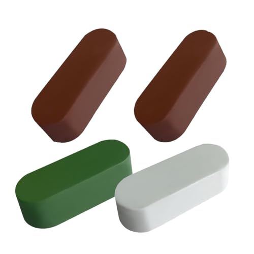 Louttary Jeweler'S Polierpaste, Rot, zum Polieren von weichen Metallen wie Silber/Silber, Poliermittel-Set, 4 Stück, 10 Oz von Louttary