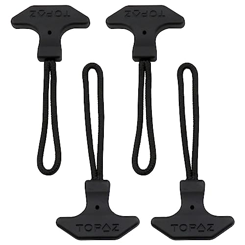 Lovelysp-T-Shaped Reißverschluss Pulle Durable TPU Zipper Pull Cord Geeignet für Rucksack Gepäck Gefriertasche Sportausrüstung - 4 Stück Lovelysp-T-Shaped Reißverschluss Pulle Durable TPU Zipper Pull Cord Geeignet für Rucksack Gepäck Gefriertasche Sportausrüstung - 4 Stück von LoveIysp