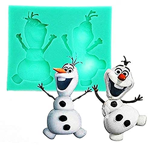 Silikonform Olaf – Cartoon – Frozen – Seife – Harz – Kreide – Geschenkidee für Weihnachten und Geburtstag – Silikonabdrücke – Schablone für die handwerkliche Verwendung von LoveLegis