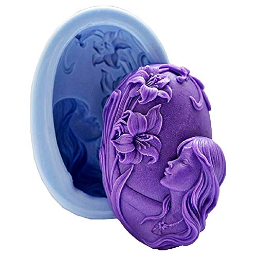 Silikonform für Frau - oval - Gesicht - Gesicht - Seife - Harz - Pflaster - Weihnachts- und Geburtstagsgeschenkidee - Silikongüsse - Bastelform Silikonform für Frau - oval - Gesicht - Gesicht - Seife - Harz - Pflaster - Weihnachts- und Geburtstagsgeschenkidee - Silikongüsse - Bastelform von LoveLegis