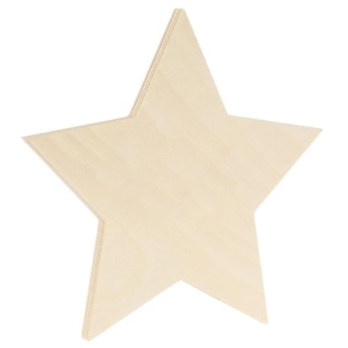 Holzstern 3 Stück - Schmuck zum Malen und Dekorieren DIY von Loveart