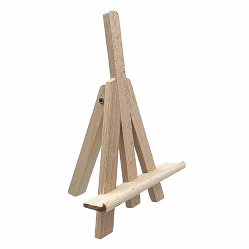 Mini Holzstaffelei 15 cm - Kartenhalter, Fotos und Kalender von Loveart