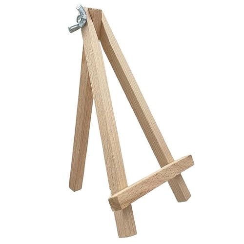 Mini Holzstaffelei 15 cm - Kartenhalter, Fotos und Kalender von Loveart