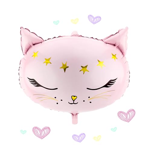 Folienballon Katze 48x36cm mit luft oder Helium Luftballon Geburtstag Kindergeburtstag Ballon Deko Party Pink Mädchen Babyshower Babyparty Taufe WIEDERVERWENDBAR Folienballon Katze 48x36cm mit luft oder Helium Luftballon Geburtstag Kindergeburtstag Ballon Deko Party Pink Mädchen Babyshower Babyparty Taufe WIEDERVERWENDBAR von Lovely Balloon
