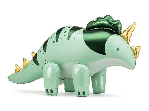 XXL Folienballon Dino Triceratops süßer Dinosaurier Ballon Deko Geburtstag Kindergeburtstag Mädchen Junge Geschenk Kinder Kinderzimmer Deko Größe 100cm - wiederverwendbar XXL Folienballon Dino Triceratops süßer Dinosaurier Ballon Deko Geburtstag Kindergeburtstag Mädchen Junge Geschenk Kinder Kinderzimmer Deko Größe 100cm - wiederverwendbar von Lovely Balloon