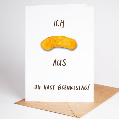 Lovely Cards -Ich Flip aus du hast Geburtstag - lustige Geburtstagskarten für Frauen Männer - Mann Frau - Geburtstagskarte lustig - lustige Geburtstagsgeschenke - A6 (Klappkarte) von Lovely Cards