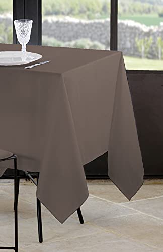 Lovely Casa N154689003 Nelson Tischdecke, aus Polyester, 148 x 300 cm, Taupe von Stof