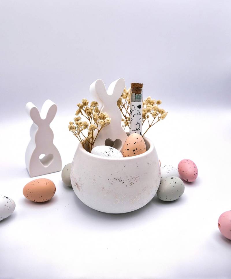 Kleines Ostergeschenk Als Mitbringsel Geschenk Aus Raysin Für Frauen Skandi Dekoration Osternest Hase Schälchen Geldgeschenk Gastgeschenk von LovelyMomentShop