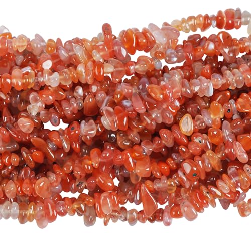 Lovionus89 150cm Karneol unregelmäßig geformter Kristall und heilende getrommelte Chipsteinperlen für die Schmuckherstellung Lovionus89 150cm Karneol unregelmäßig geformter Kristall und heilende getrommelte Chipsteinperlen für die Schmuckherstellung von Lovionus89