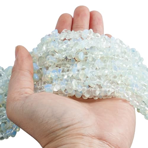 Lovionus89 150cm Opaliite unregelmäßig geformter Kristall und heilende getrommelte Chipsteinperlen für die Schmuckherstellung Lovionus89 150cm Opaliite unregelmäßig geformter Kristall und heilende getrommelte Chipsteinperlen für die Schmuckherstellung von Lovionus89