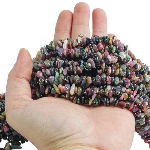 Lovionus89 150cm Turmalin unregelmäßig geformter Kristall und heilende getrommelte Chipsteinperlen für die Schmuckherstellung Lovionus89 150cm Turmalin unregelmäßig geformter Kristall und heilende getrommelte Chipsteinperlen für die Schmuckherstellung von Lovionus89