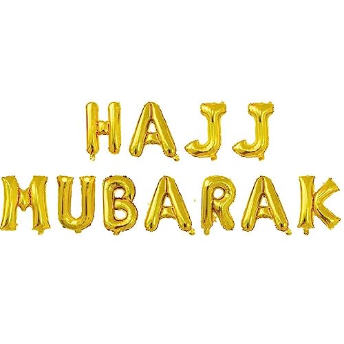 Eid Mubarak Folie Ballon Set Muslim Glitter Gold Aluminium Film Balloons Buchstaben Alphabet Banner Für Ramadan Home Party Dekorationen von Lpitoy