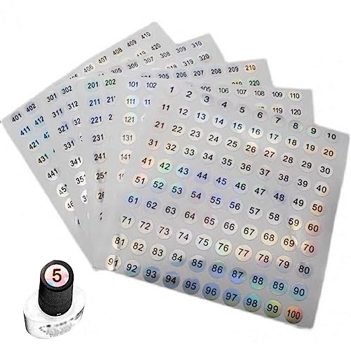 Lpitoy 1–500 wasserdichte Digitale Etiketten, Selbstklebende Nummernaufkleber, Nagellack, Geschirr, Scrapbooking, DIY-Handwerk, Digitale Etikettenaufkleber Lpitoy 1–500 wasserdichte Digitale Etiketten, Selbstklebende Nummernaufkleber, Nagellack, Geschirr, Scrapbooking, DIY-Handwerk, Digitale Etikettenaufkleber von Lpitoy