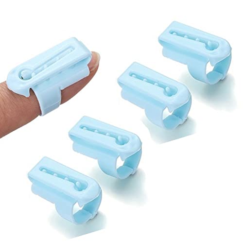 Lpitoy 5 Stück Garnführung, Fingerhalter, Strick-fingerhut, Werkzeug, Garnführung, Getrennte Garne, Werkzeuge Für Häkeln, Stricken, Basteln, Zubehör Lpitoy 5 Stück Garnführung, Fingerhalter, Strick-fingerhut, Werkzeug, Garnführung, Getrennte Garne, Werkzeuge Für Häkeln, Stricken, Basteln, Zubehör von Lpitoy
