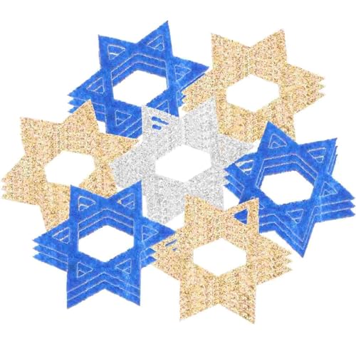 Lpitoy 50 Stück Hanukkah Glitter Konfetti, Jüdisches Festkonfetti, Chanukka-Dekorationen Für Den Tischmittelpunkt Lpitoy 50 Stück Hanukkah Glitter Konfetti, Jüdisches Festkonfetti, Chanukka-Dekorationen Für Den Tischmittelpunkt von Lpitoy