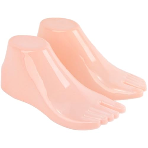 Lpitoy Fußschaufensterpuppe Für Socken, Schaufensterpuppen-fußsockenmodell, Weibliche Fußsocken-anzeige, Kurzer Strumpf, Knöchelarmband, Schmuckständer, Fußmodell von Lpitoy