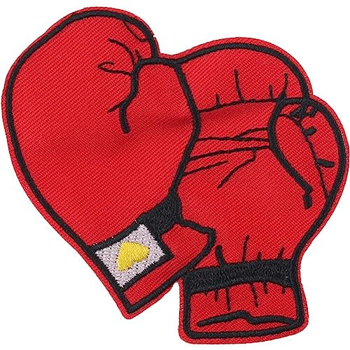 Lpitoy Gestickter Aufnäher, Roter Boxhandschuh, Aufnäher, Stoffaufkleber, Dekorative Aufnäher Für, Kleidung Lpitoy Gestickter Aufnäher, Roter Boxhandschuh, Aufnäher, Stoffaufkleber, Dekorative Aufnäher Für, Kleidung von Lpitoy