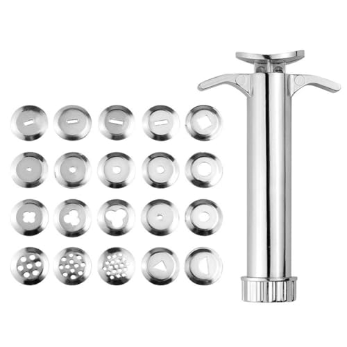Lpitoy Ton-extruder, Edelstahl-zuckerpasten-extruder, Kuchen-Fondant-dekorationswerkzeug-Set, Fondant, Keramik, Töpferei, Ton-extruder, Mischer, Skulptur, Basteln, Ton-modellierwerkzeug Lpitoy Ton-extruder, Edelstahl-zuckerpasten-extruder, Kuchen-Fondant-dekorationswerkzeug-Set, Fondant, Keramik, Töpferei, Ton-extruder, Mischer, Skulptur, Basteln, Ton-modellierwerkzeug von Lpitoy