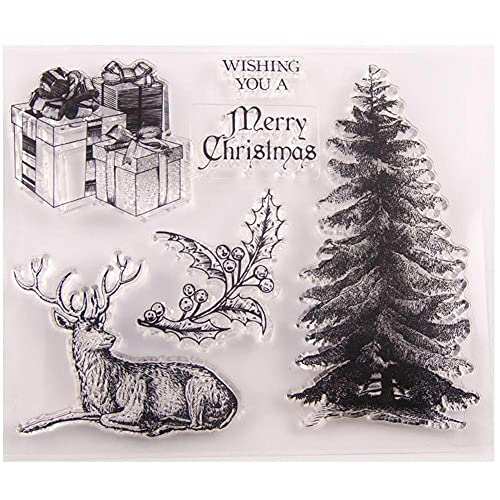 Lpitoy Weihnachten Silikon Klare Stempel Weihnachten Scrapbooking Album Karten Stempel Transparente Siegelstempel Für Weihnachten DIY Scrapbooking Handwerk Lpitoy Weihnachten Silikon Klare Stempel Weihnachten Scrapbooking Album Karten Stempel Transparente Siegelstempel Für Weihnachten DIY Scrapbooking Handwerk von Lpitoy
