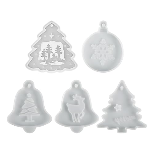 Silikonform Weihnachten Gießformen Anhänger Silikonform Weihnachten Anhänger Silikonforms Tannenbaum Stern Gipsformen Zum Gießen Gießform Epoxidharz Formen Weihnachtsdekorationen von Lpoppcx