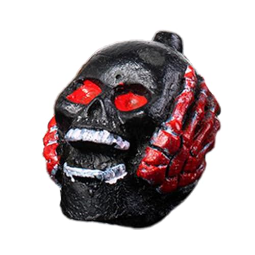 Lpsdssre Aztec Death Whistle, Schreiende Aztekische Todespfeife, Schädelförmiger Geräuschhersteller, Furchterregender Schreiender Klang, Altes Design, Kompakt, 6x7.4x5,8 cm, Für Halloween-Streich Lpsdssre Aztec Death Whistle, Schreiende Aztekische Todespfeife, Schädelförmiger Geräuschhersteller, Furchterregender Schreiender Klang, Altes Design, Kompakt, 6x7.4x5,8 cm, Für Halloween-Streich von Lpsdssre
