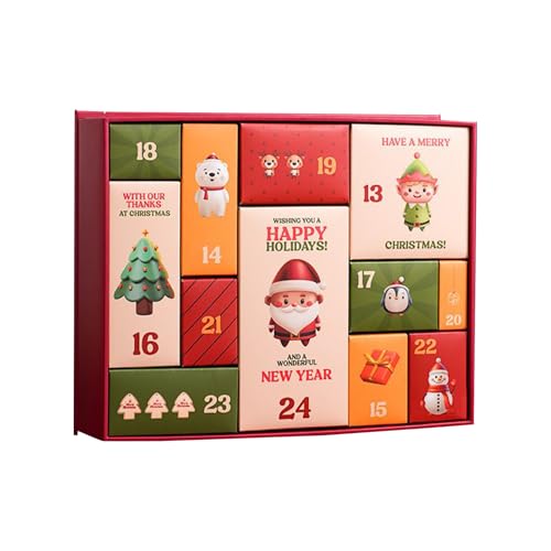 Lpsdssre Christmas Advent Boxes Leer | 12 Tage Countdown Zahlenbox Für Kinder | Leere Weihnachts Countdown Behälter Für Zuhause Party Kinder Mädchen Lpsdssre Christmas Advent Boxes Leer | 12 Tage Countdown Zahlenbox Für Kinder | Leere Weihnachts Countdown Behälter Für Zuhause Party Kinder Mädchen von Lpsdssre
