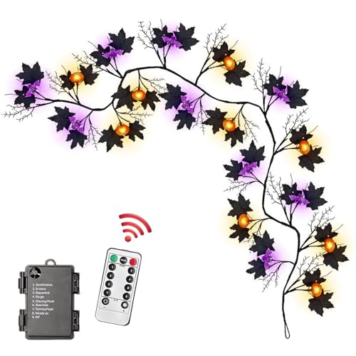 Lpsdssre Innenarchitekturleuchten, Gruseliges Girlanddekor, Halloween - Mit Orangefarbenem Kürbis, Batteriebetrieben, Wasserdicht, Acht Beleuchtungsmodi Für Urlaub Lpsdssre Innenarchitekturleuchten, Gruseliges Girlanddekor, Halloween - Mit Orangefarbenem Kürbis, Batteriebetrieben, Wasserdicht, Acht Beleuchtungsmodi Für Urlaub von Lpsdssre
