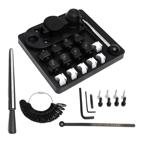 Lpsdssre Ringbiegewerkzeuge, Quick Mastery Tool, 19x17.5x2 Cm, Metallring-Schütze, Schmuckhandwerksausstattung, Hochleistungs, Effizientes Design Für Silversmithing Lpsdssre Ringbiegewerkzeuge, Quick Mastery Tool, 19x17.5x2 Cm, Metallring-Schütze, Schmuckhandwerksausstattung, Hochleistungs, Effizientes Design Für Silversmithing von Lpsdssre