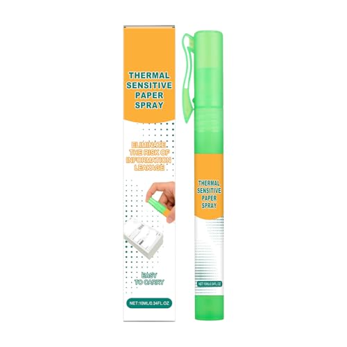 Thermalpapierspray, Datenschutzinformationsabdeckungen, Thermalpapierkorrekturlösung, Schnell Und Effizient, Schnelles Trocknen, Anti-Scraping, 13,5 X 2,2 Cm, Für Pakete von Lpsdssre