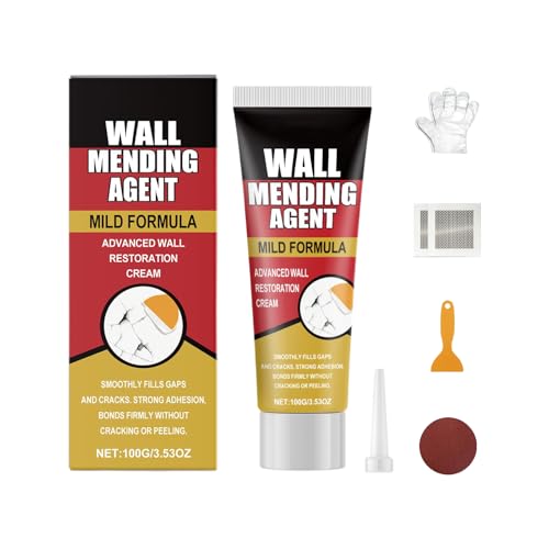 Wandfüller, Nahtlose Wandrestauration, 1 Komplettes Set, Rissfüller, Versiegelungs -Kit, Glattes Finish, Einfach Und Sicher, Für Zuhause, Möbel Wandfüller, Nahtlose Wandrestauration, 1 Komplettes Set, Rissfüller, Versiegelungs -Kit, Glattes Finish, Einfach Und Sicher, Für Zuhause, Möbel von Lpsdssre