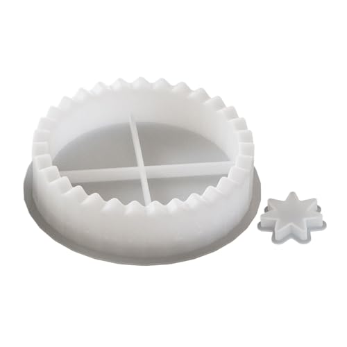 Weihnachtsformen, Easy Casting -Werkzeug, 150 g, 3D -Adventskalender Silikonform, Kerzenhalter Countdown -Kalender -Set, hitzebeständiger Build, für das Gießen Projektkunst Weihnachtsformen, Easy Casting -Werkzeug, 150 g, 3D -Adventskalender Silikonform, Kerzenhalter Countdown -Kalender -Set, hitzebeständiger Build, für das Gießen Projektkunst von Lpsdssre