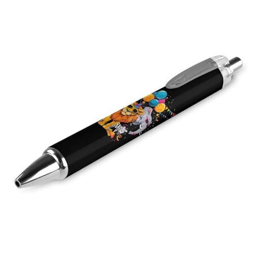 Kugelschreiber im Vintage-Stil, für Geburtstagsparty, Tiere mit Brille, für Männer und Frauen, einziehbare Stifte, 0,5 mm, blau, lustig, bedruckt Kugelschreiber im Vintage-Stil, für Geburtstagsparty, Tiere mit Brille, für Männer und Frauen, einziehbare Stifte, 0,5 mm, blau, lustig, bedruckt von Lrtyuasq