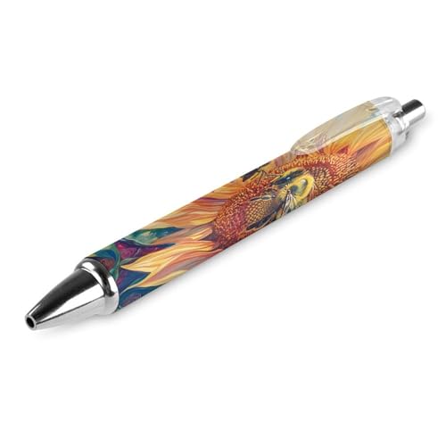 Lrtyuasq Bienen Sonnenblumen Kugelschreiber einziehbar Geschenke Stift für Büro Arbeit Business Stifte Lrtyuasq Bienen Sonnenblumen Kugelschreiber einziehbar Geschenke Stift für Büro Arbeit Business Stifte von Lrtyuasq