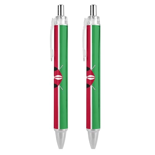Lrtyuasq Flagge von Nicaragua Schwarz Kugelschreiber Klickstifte für geschmeidiges Schreiben, einziehbar Lrtyuasq Flagge von Nicaragua Schwarz Kugelschreiber Klickstifte für geschmeidiges Schreiben, einziehbar von Lrtyuasq