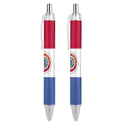 Lrtyuasq Flagge von Nicaragua Schwarz Kugelschreiber Klickstifte für geschmeidiges Schreiben, einziehbar Lrtyuasq Flagge von Nicaragua Schwarz Kugelschreiber Klickstifte für geschmeidiges Schreiben, einziehbar von Lrtyuasq