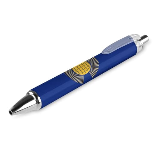 Lrtyuasq Flagge von Nicaragua Schwarz Kugelschreiber Klickstifte für geschmeidiges Schreiben, einziehbar Lrtyuasq Flagge von Nicaragua Schwarz Kugelschreiber Klickstifte für geschmeidiges Schreiben, einziehbar von Lrtyuasq