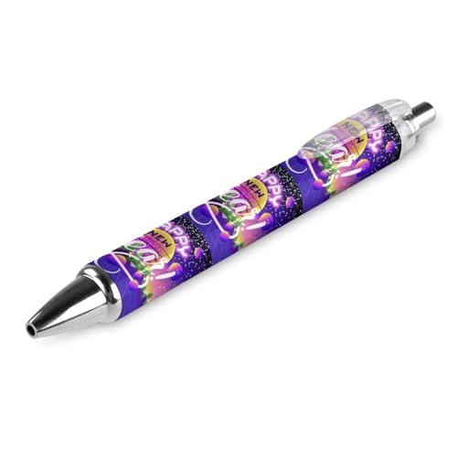 Lrtyuasq Happy New Year 2025 Druckkugelschreiber Schreibkugelschreiber Schwarze Tinte Kugelschreiber Geschenke für Studenten Büro Schreibwaren von Lrtyuasq