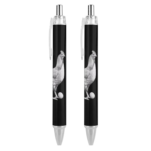 Lrtyuasq Kugelschreiber Huhn mit Ei, personalisierbar, für Männer und Frauen, einziehbare Stifte, 0,5 mm, blau, lustig bedruckt Lrtyuasq Kugelschreiber Huhn mit Ei, personalisierbar, für Männer und Frauen, einziehbare Stifte, 0,5 mm, blau, lustig bedruckt von Lrtyuasq