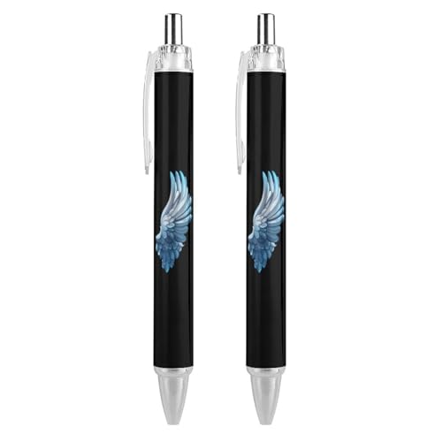 Lrtyuasq Kugelschreiber mit Engelsflügel-Druck, einziehbar, Geschenke, Stift für Büro, Arbeit, Geschäft, Stifte Lrtyuasq Kugelschreiber mit Engelsflügel-Druck, einziehbar, Geschenke, Stift für Büro, Arbeit, Geschäft, Stifte von Lrtyuasq