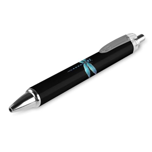 Lrtyuasq Libellen-Kugelschreiber mit blauer Tinte, glattes Schreiben, Kugelschreiber für Büro, Schule, Stil von Lrtyuasq