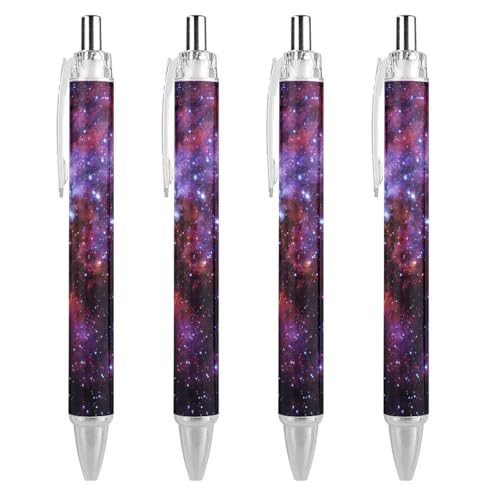Lrtyuasq Schwarze Stifte Kugelschreiber Kugelschreiber Glattes Schreiben Gelstifte Einziehbare 0,5 feine Spitze für Schule Büro Galaxy Universum Muster Lrtyuasq Schwarze Stifte Kugelschreiber Kugelschreiber Glattes Schreiben Gelstifte Einziehbare 0,5 feine Spitze für Schule Büro Galaxy Universum Muster von Lrtyuasq