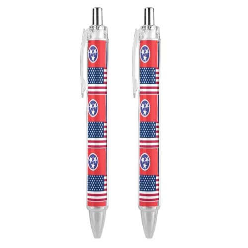 Lrtyuasq Stilvoller einziehbarer Kugelschreiber, 0,5 mm, feine Tinte, schwarze Tinte für Tagebuch-Stifte Lrtyuasq Stilvoller einziehbarer Kugelschreiber, 0,5 mm, feine Tinte, schwarze Tinte für Tagebuch-Stifte von Lrtyuasq