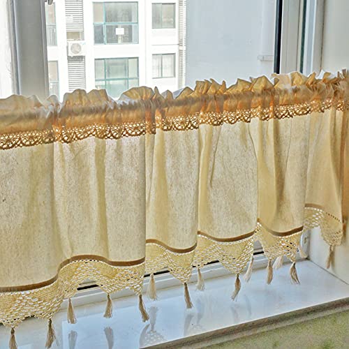 Lsimeru Creme Scheibengardinen Vintage Shabby Chic Küchen Vorhang Kurz Häkeln Bistrogardine Landhaus Schiebevorhang Kurzstore Retro Elegant Kurzgardinen Cafe Fensterdeko,45x145cm Lsimeru Creme Scheibengardinen Vintage Shabby Chic Küchen Vorhang Kurz Häkeln Bistrogardine Landhaus Schiebevorhang Kurzstore Retro Elegant Kurzgardinen Cafe Fensterdeko,45x145cm von Lsimeru