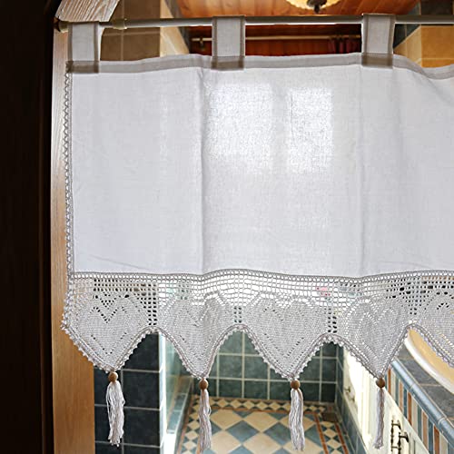 Lsimeru Weiß Küchengardinen Scheibengardine Gehäkelt Vintage Kurz 60x150 Bistrogardinen Kurzgardinen Halbe Gardinen Klein Fenster Vorhang Küche Schlafzimmer Wohnzimmer Lsimeru Weiß Küchengardinen Scheibengardine Gehäkelt Vintage Kurz 60x150 Bistrogardinen Kurzgardinen Halbe Gardinen Klein Fenster Vorhang Küche Schlafzimmer Wohnzimmer von Lsimeru
