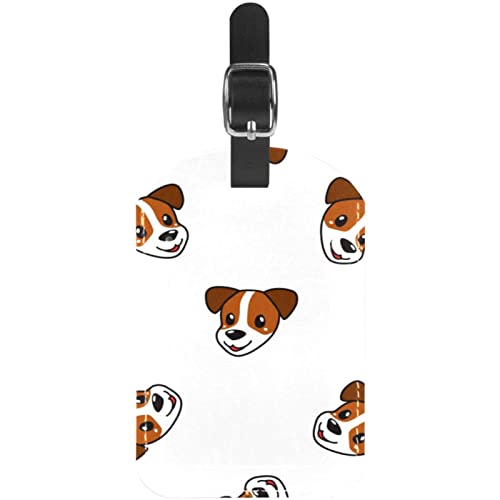 Reisetaschen-Etiketten aus PU-Leder, niedliche Hundekoffer-Etiketten, personalisiertes Design Reisetaschen-Etiketten aus PU-Leder, niedliche Hundekoffer-Etiketten, personalisiertes Design von Lsjuee