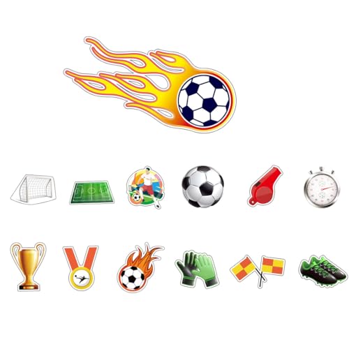 LuLiyLdJ 13 Stück Fussball Tortendeko Geburtstag, Fußball Kuchen Deko, Tortendeko Fussball, Kuchen Deko Geburtstag LuLiyLdJ 13 Stück Fussball Tortendeko Geburtstag, Fußball Kuchen Deko, Tortendeko Fussball, Kuchen Deko Geburtstag von LuLiyLdJ