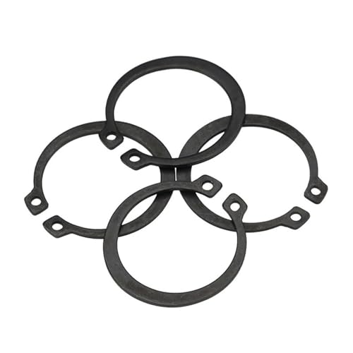 C-förmige Klemmen aus Kohlenstoffstahl Außenring Sicherungsringe Typ C, M3-M80, schwarzer Kohlenstoffstahl(M32-5pcs) von LuMOUzhou